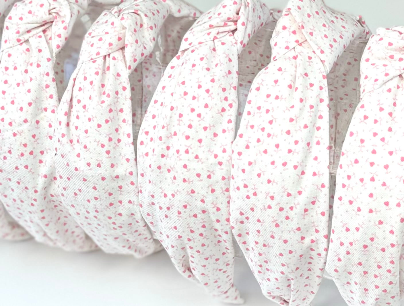 Sweet Heart Top Knot Headband