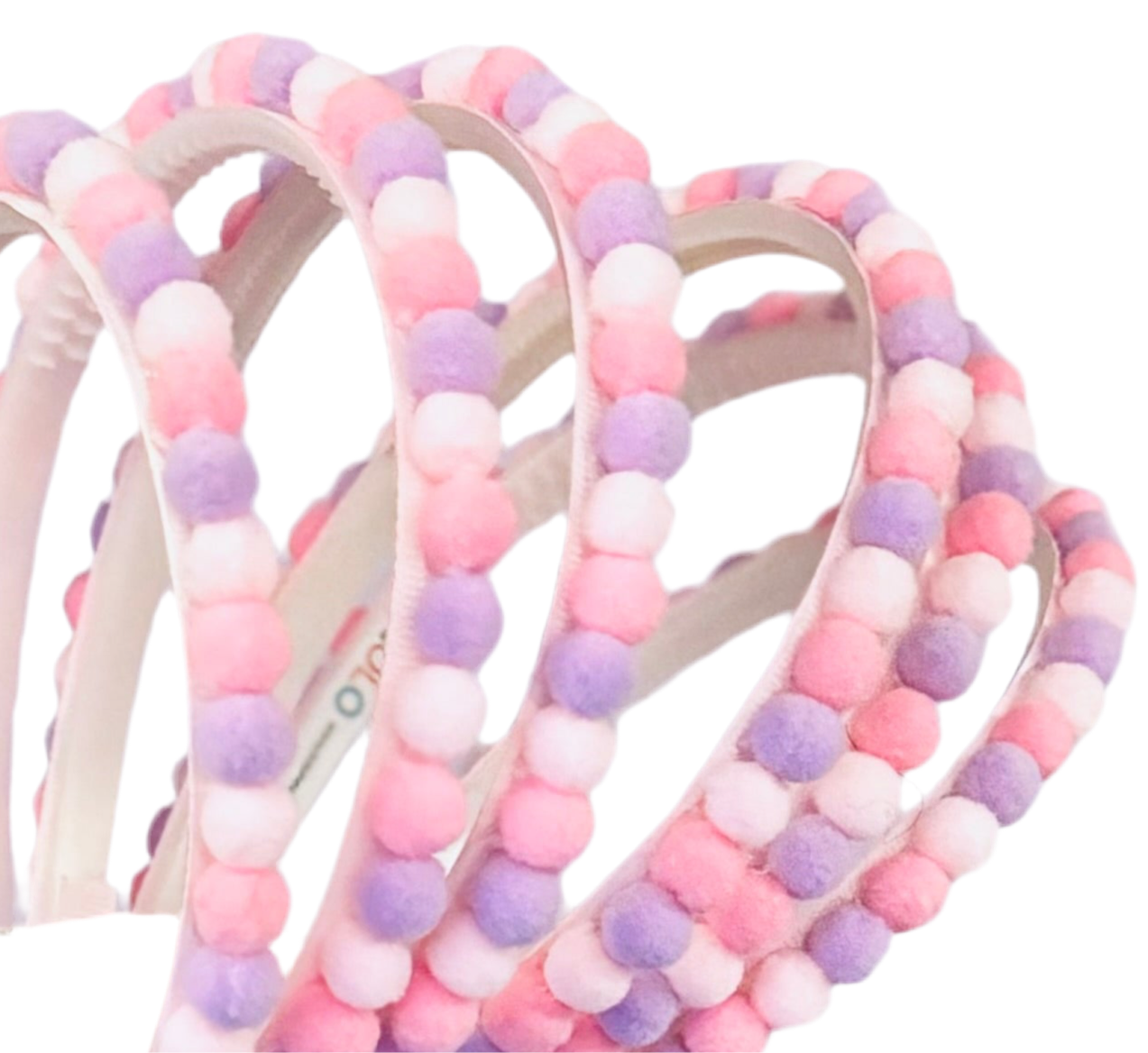 Princess Pom Pom Headband