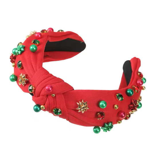 Christmas Party Knot Headband