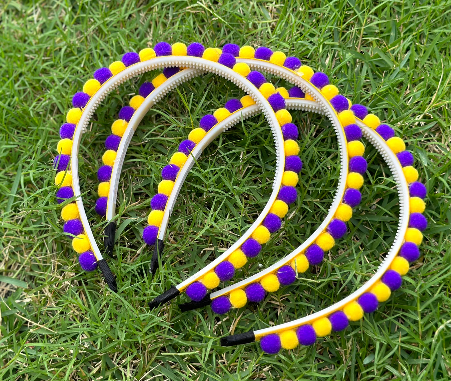 Game Day Pom Pom Headband