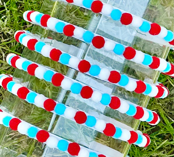 Custom Pom Pom Headbands